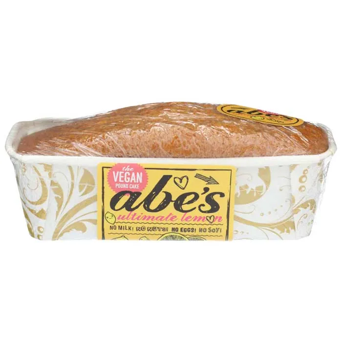 Abe's - Vegan Pound Cakes, 14oz | Multiple Flavors