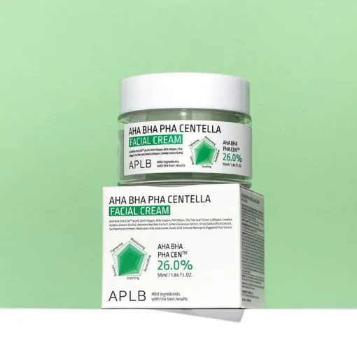 APLB AHA BHA PHA Centella Facial Cream 55ml