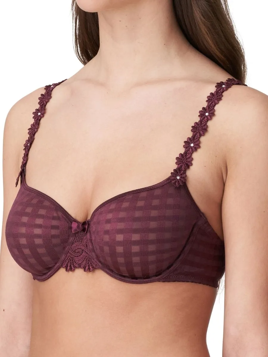 Avero Full Cup Seamless Bra - Wine