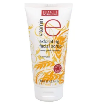 Beauty Formulas  Exfoliating Facial  Scrub Vit E