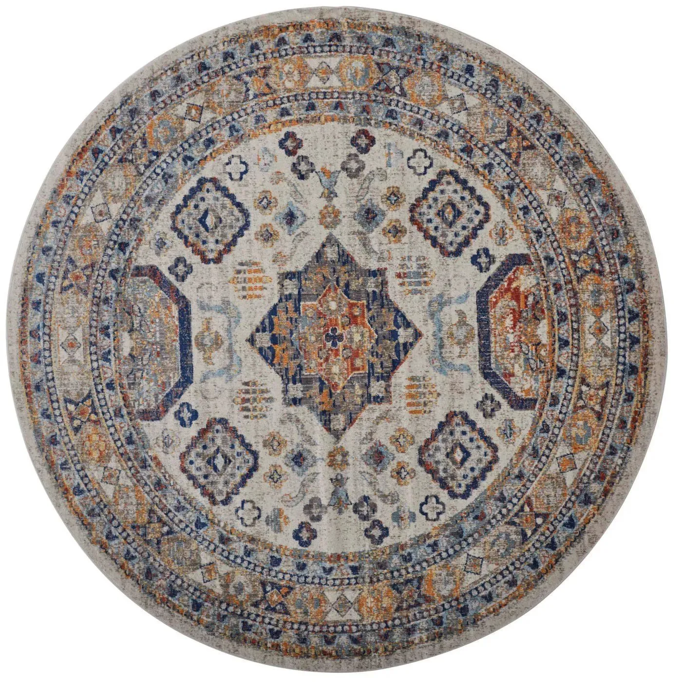 Bellini I78I3137 Ivory/Orange Rug