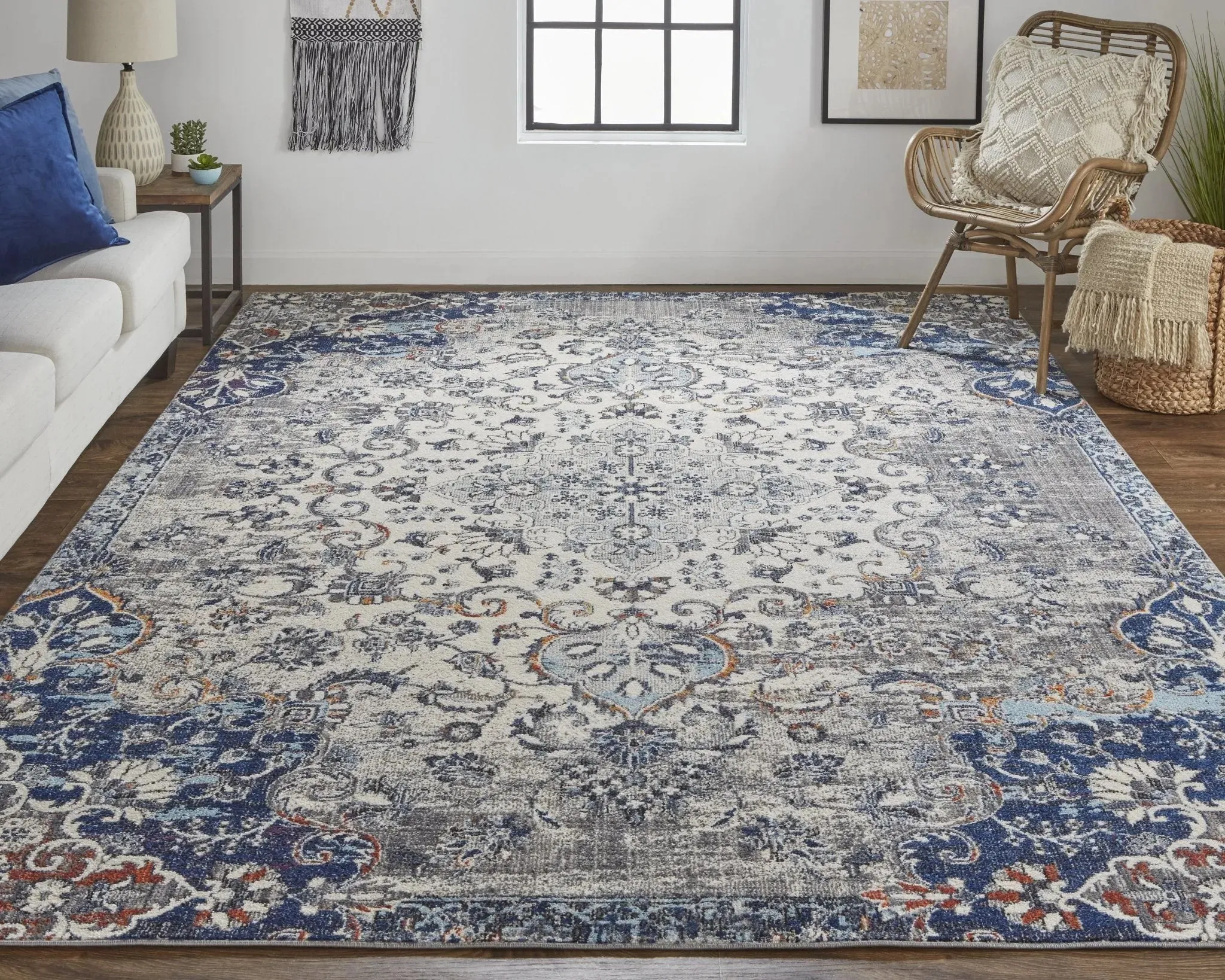 Bellini I78I39CR Ivory/Grey Rug