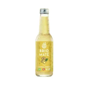 Brio Mate Organic Energy Ginger Spicy Glass Bottle 330Ml