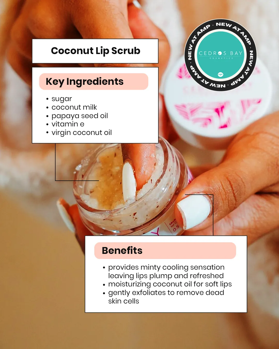 Coconut Lip Scrub