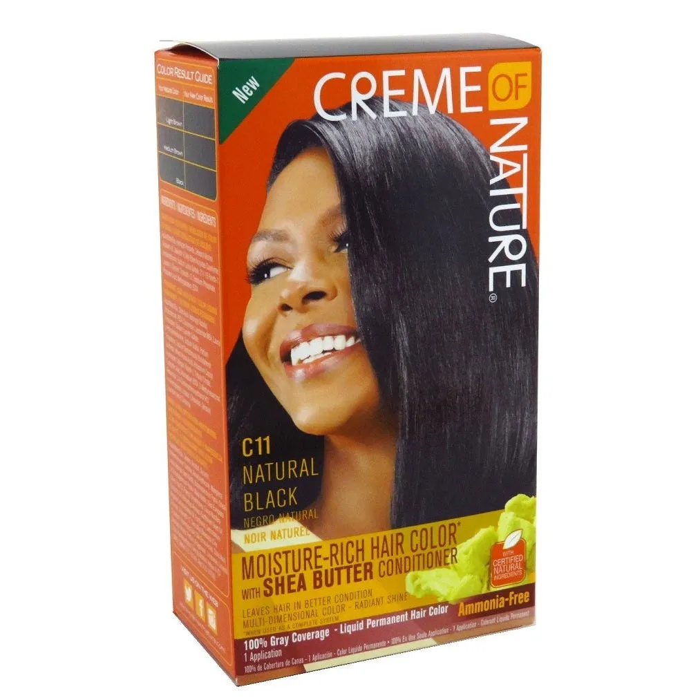 Creme of Nature Moisture Rich Hair Color with Shea Butter Conditioner