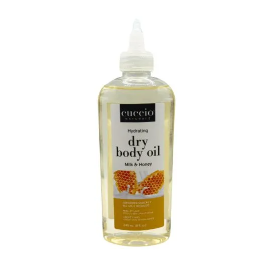 Cuccio - Rejuvenating Dry Body Oil - Milk & Honey  8 oz