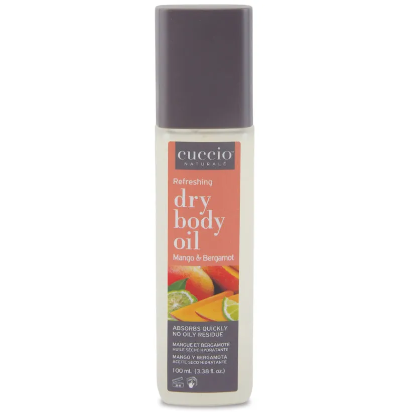 Cuccio - Replenishing Dry Body Oil - Mango & Bergamot  3.38 oz