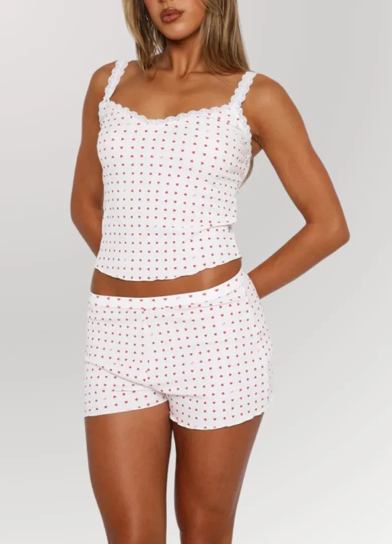 Cupid Cami and Shorts Pajama Set