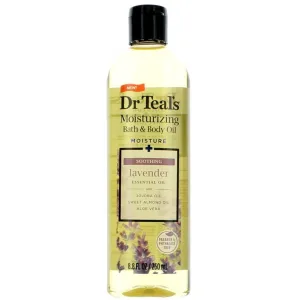 Dr. Teal's Unisex Moisturizing Bath and Body Oil - Lavish Soothing Lavender, 8.8oz