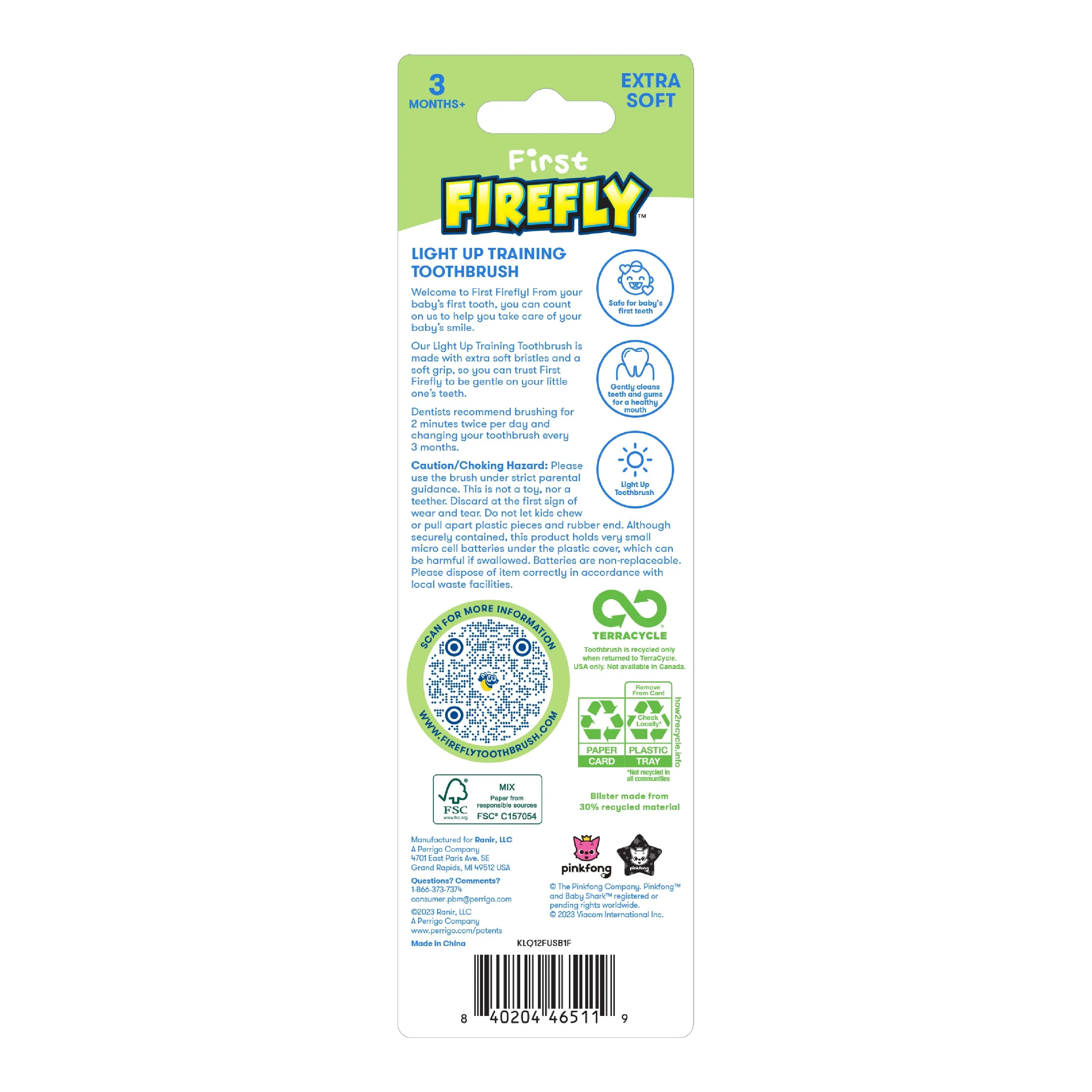 First Firefly Blue's Clues Training Light Up Toothbrush, 1 Count