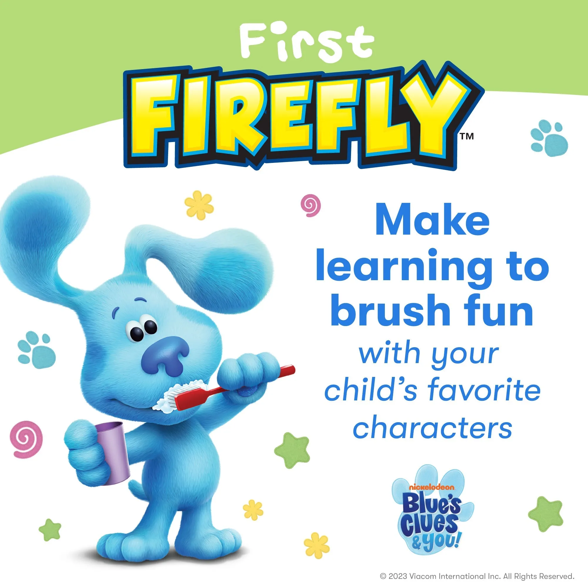 First Firefly Blue's Clues Training Light Up Toothbrush, 1 Count