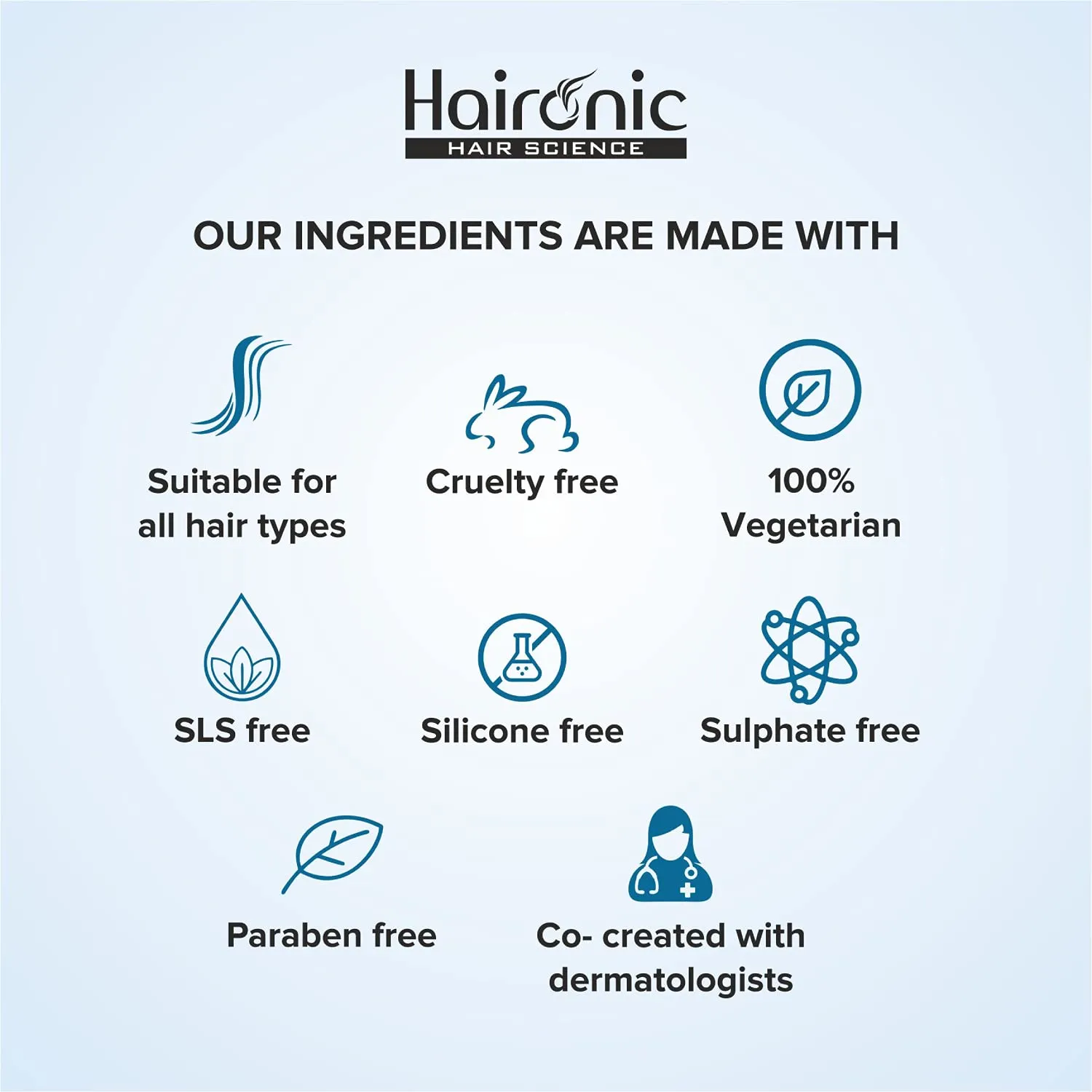 Haironic 2% Salicylic Acid Exfoliating Scalp Oil & Flake Control Hair Serum Best for Oily, Itchy & Flaky Scalp | Suitable for All Hair Types - 100ml