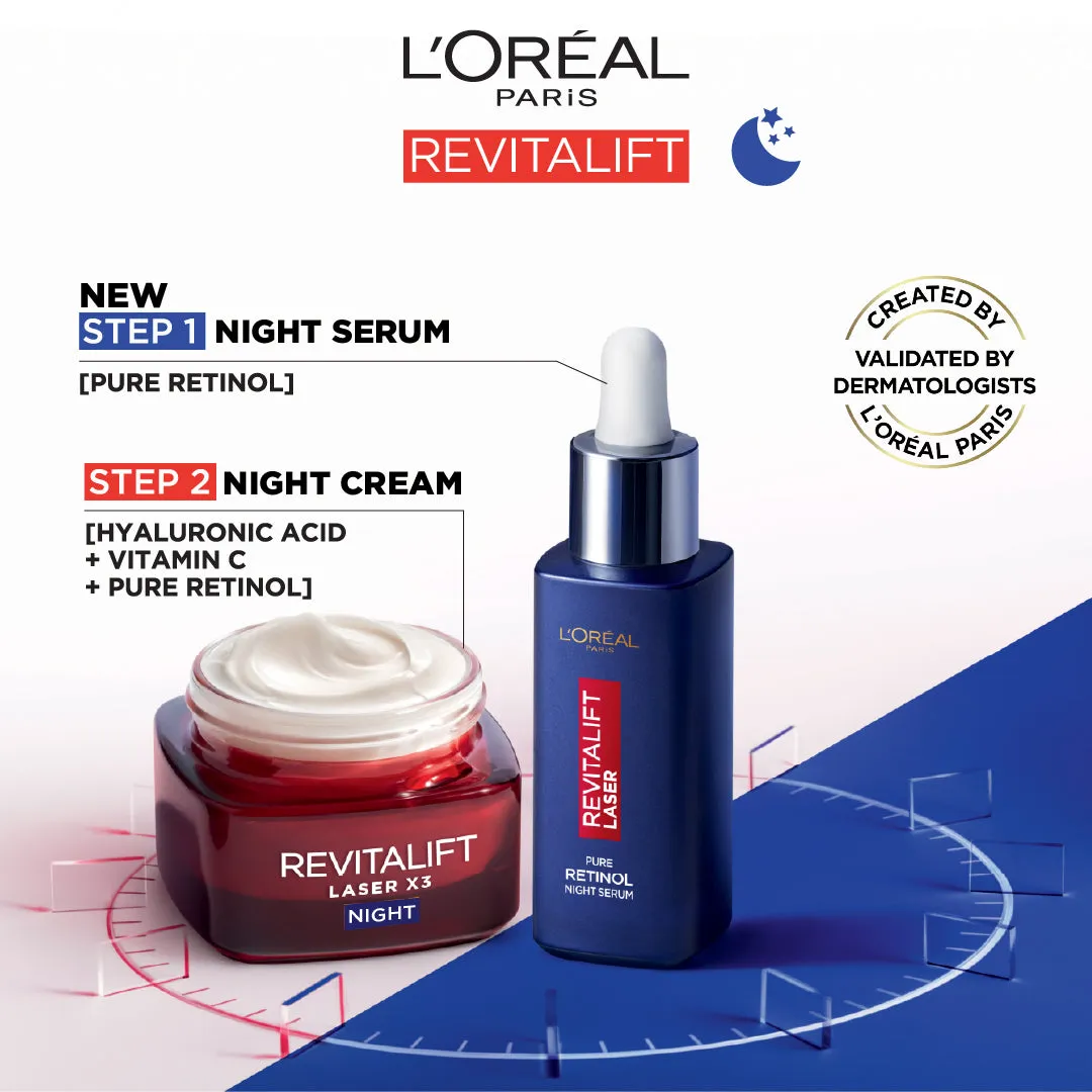 L'Oreal Paris Revitalift Laser Pure Retinol Night Serum 30Ml