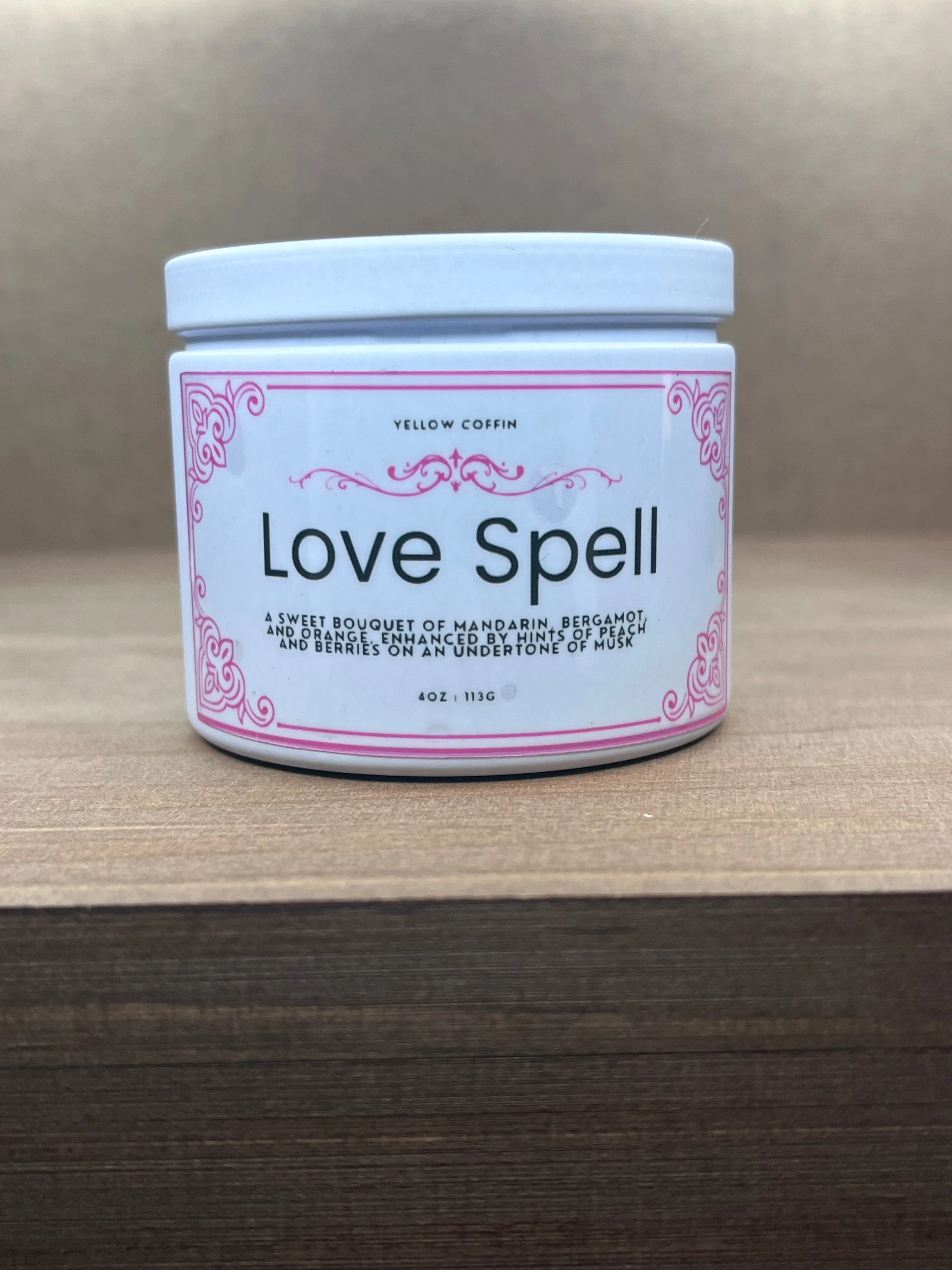 Love Spell Candle