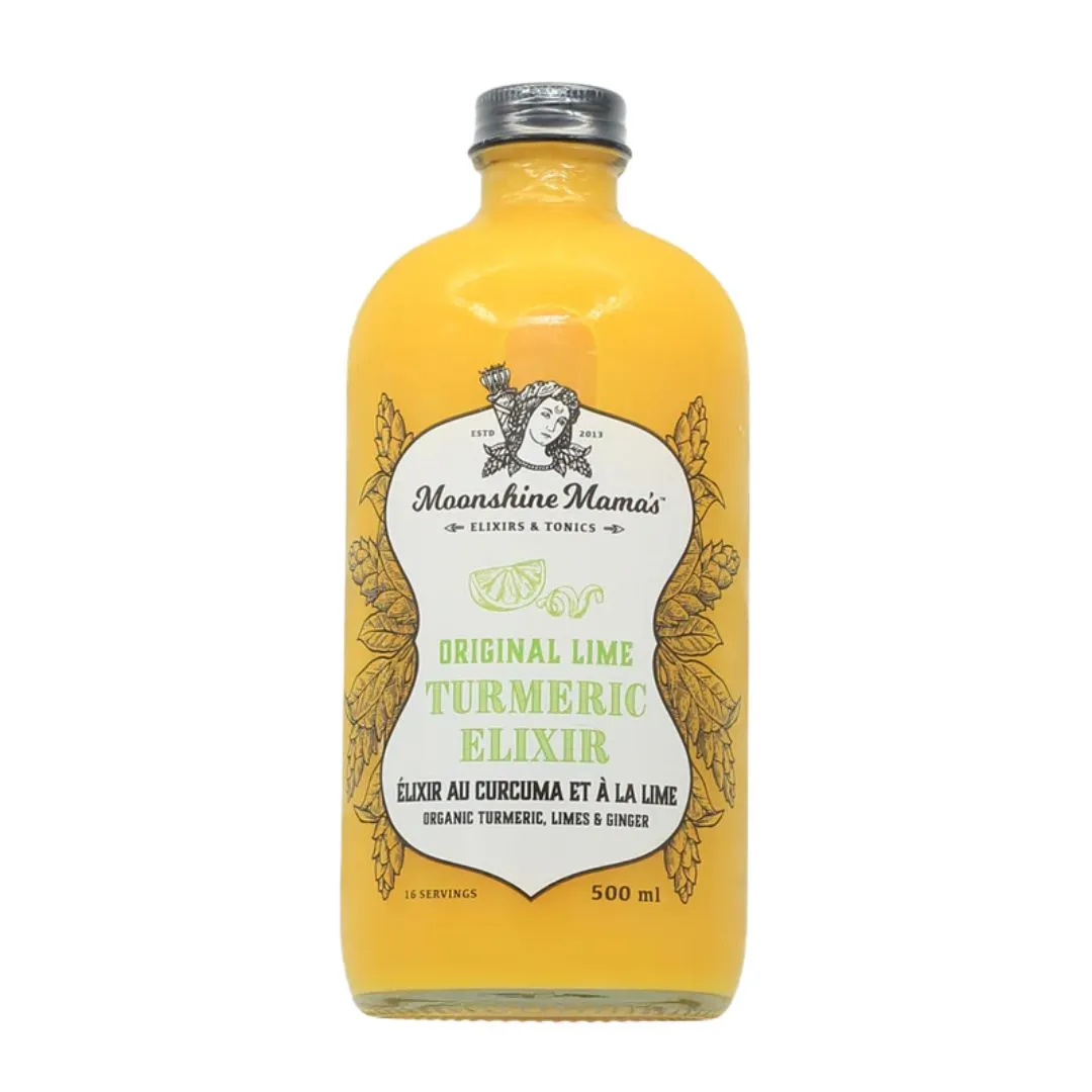 Moonshine Mamas Organic Turmeric Lime Elixir