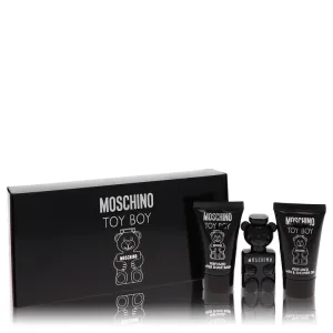 Moschino Toy Boy by Moschino Gift Set -- .17 oz Mini EDP   .8 oz Shower Gel   .8 oz After Shave Balm for Men