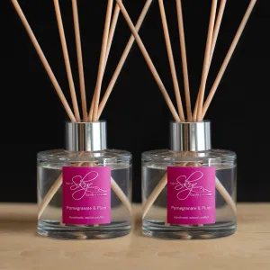 Pomegranate & Plum Reed Diffuser Bundle