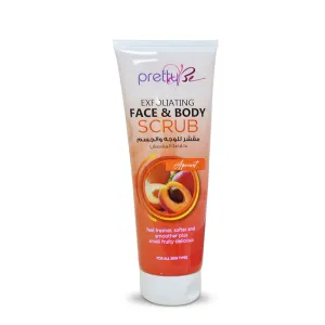 PRETTY BE-5IN1 EXFOLIATING SCRUB-APRICOT-240ML