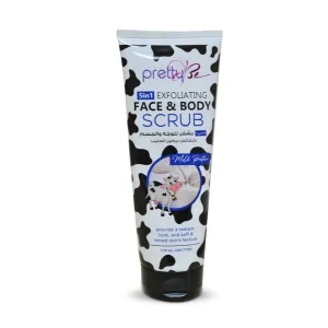 PRETTY BE-5IN1 EXFOLIATING SCRUB-MILK-240ML