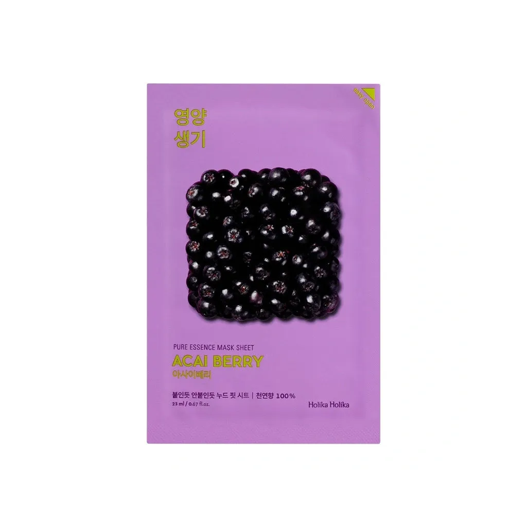 Pure Essence Mask Sheet - Acai Berry