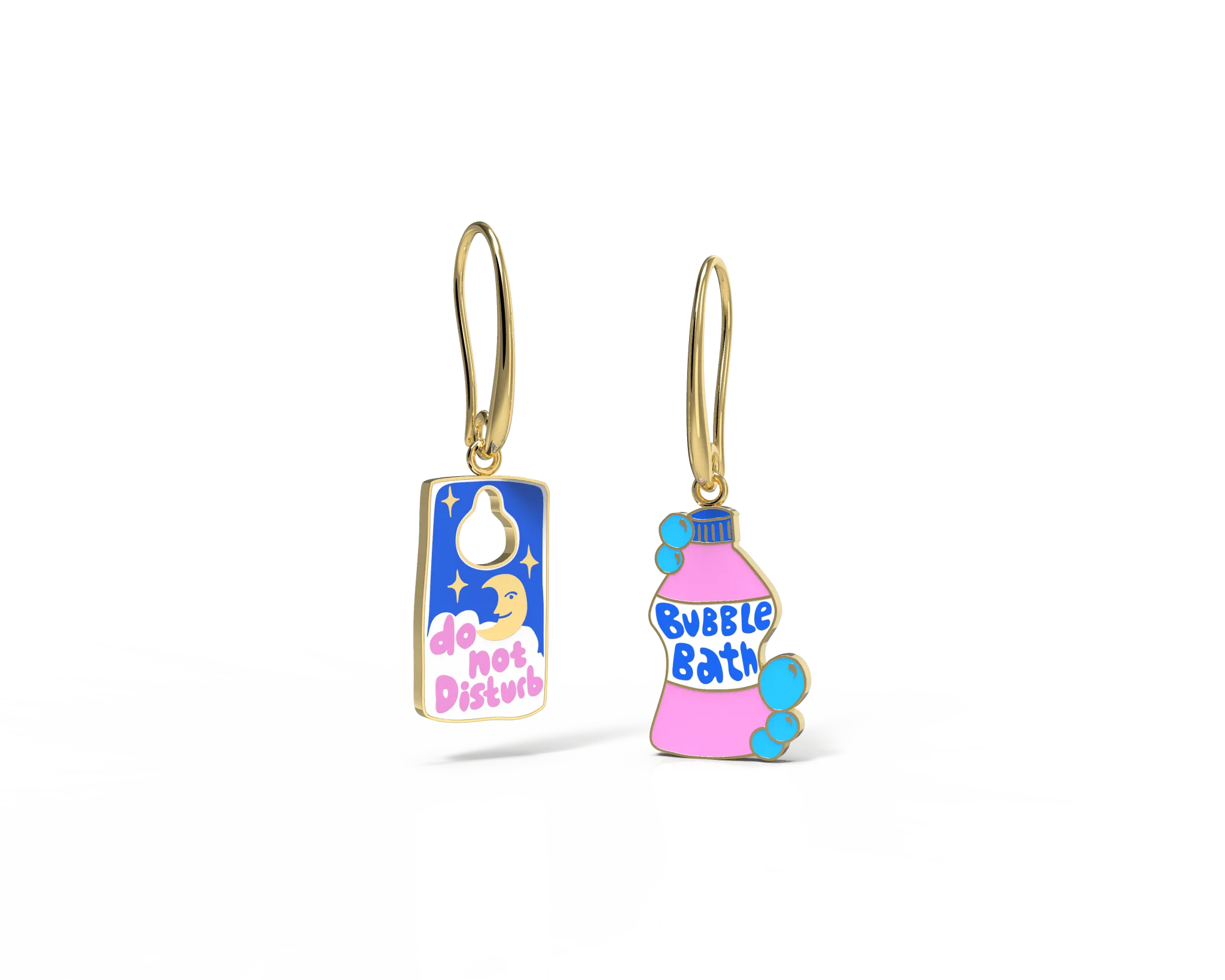 Self-Care Bubble Bath Drop Earrings