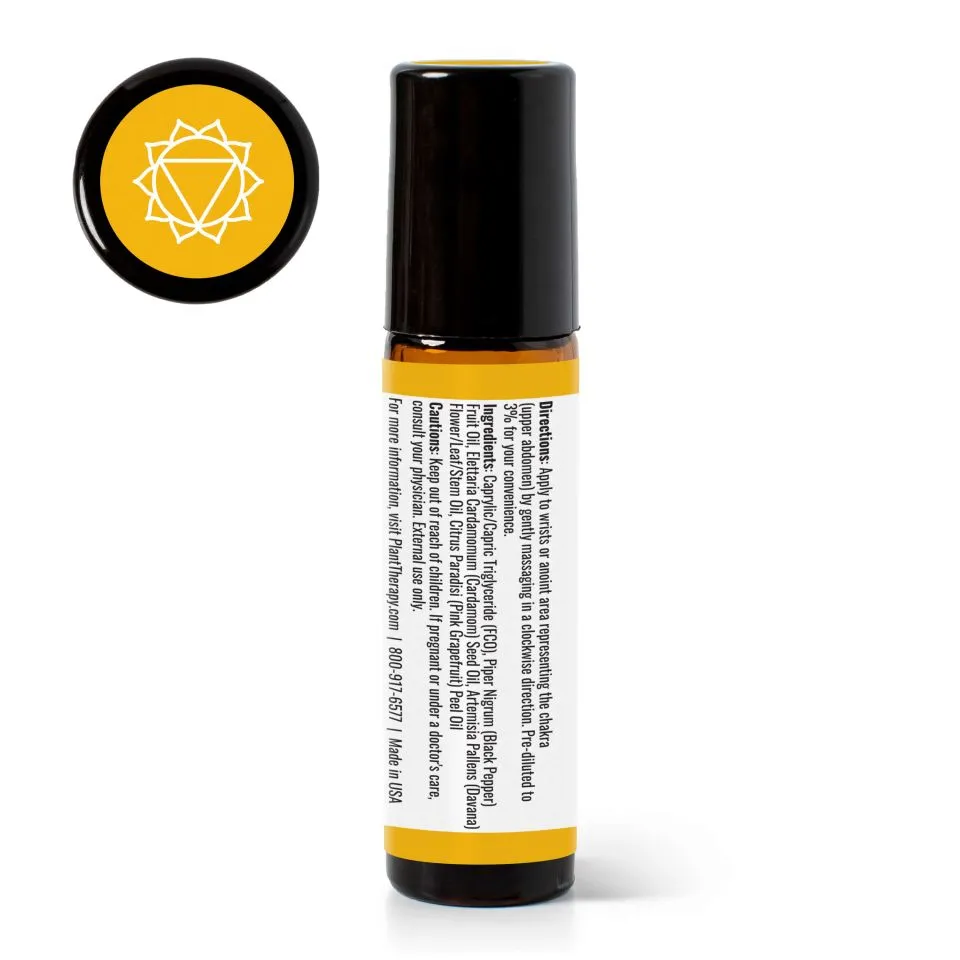 Self Manifestation (Solar Plexus Chakra) Essential Oil Pre-Diluted Roll-On