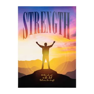 Single Cards: Inspiration, God is Our Strength (Set of 6)