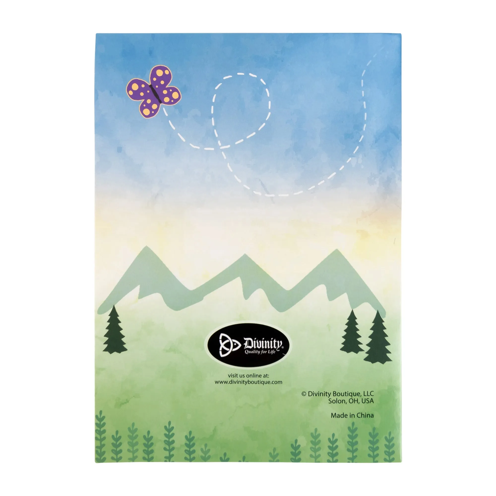 Single Cards: Inspiration, I Will Lift Up My Eyes To The Hills (Set of 6)