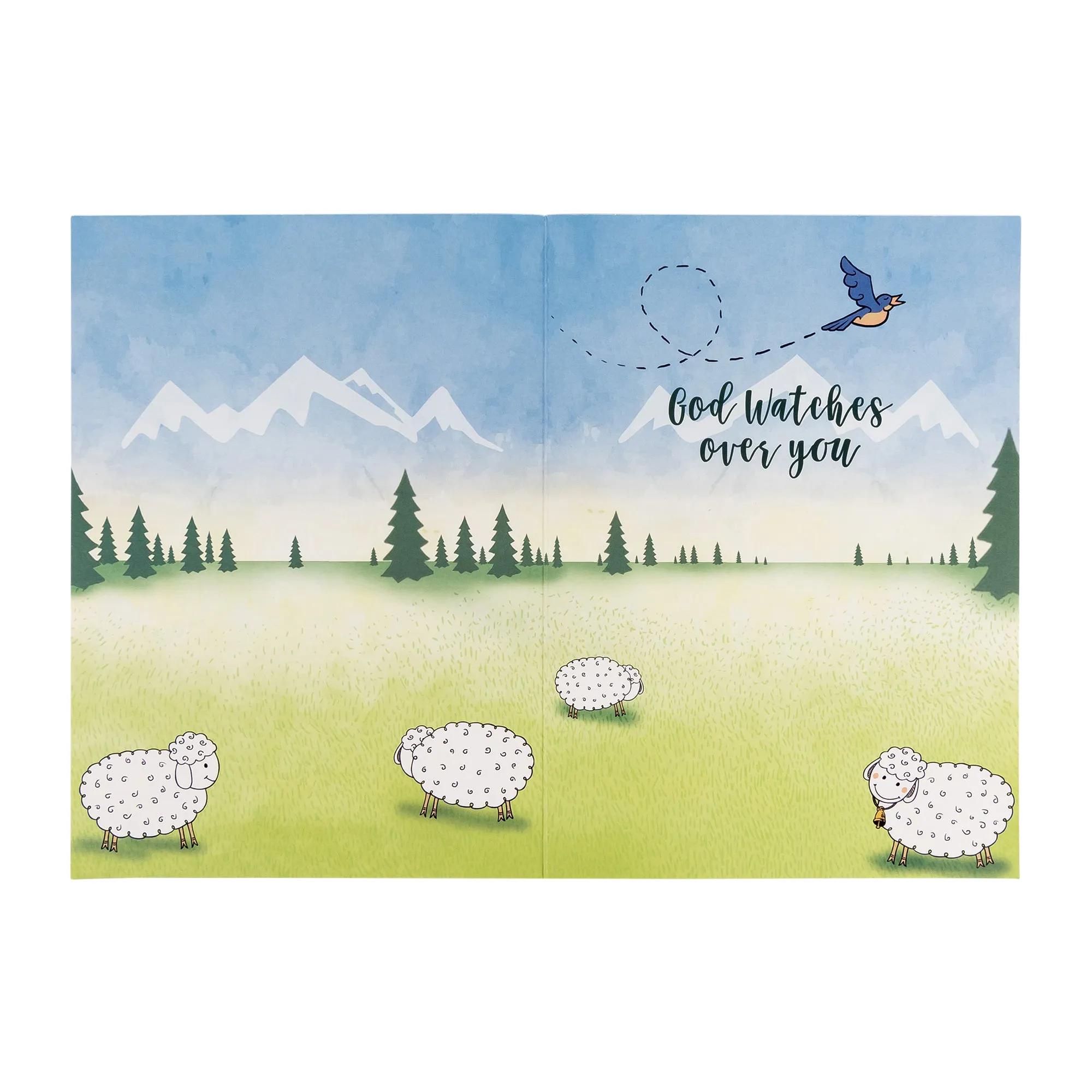 Single Cards: Inspiration, The Lord is my Shepherd (Set of 6)