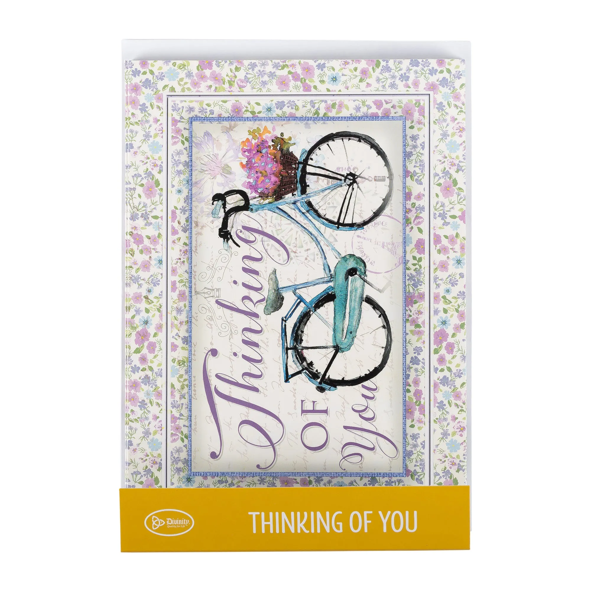 Single Cards: Thinking of You, Bicycle Numbers 6:25 (Set of 6)