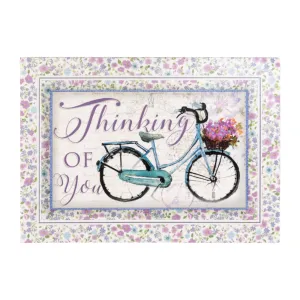 Single Cards: Thinking of You, Bicycle Numbers 6:25 (Set of 6)