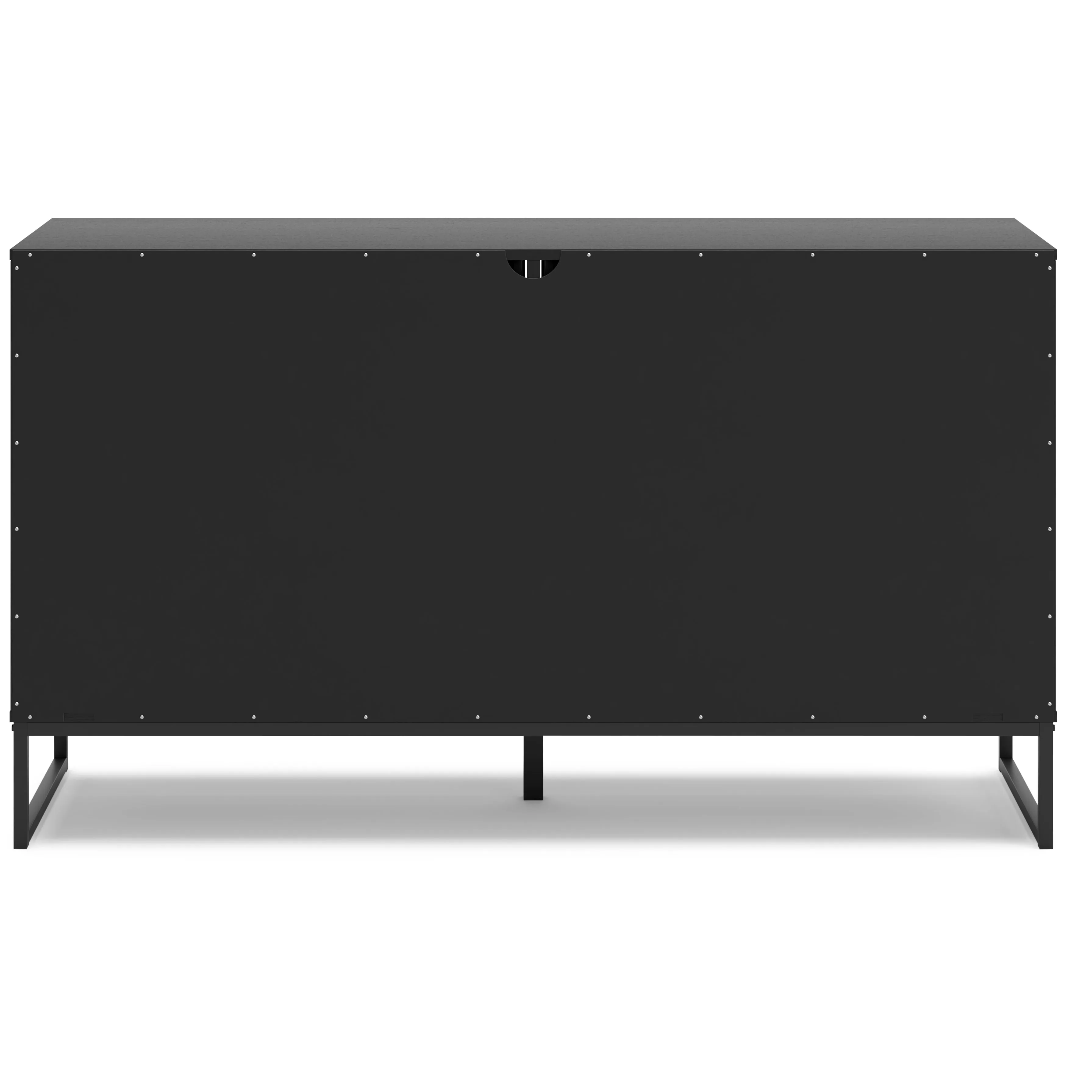 Socalle Full Panel Headboard with Dresser and Chest in Black