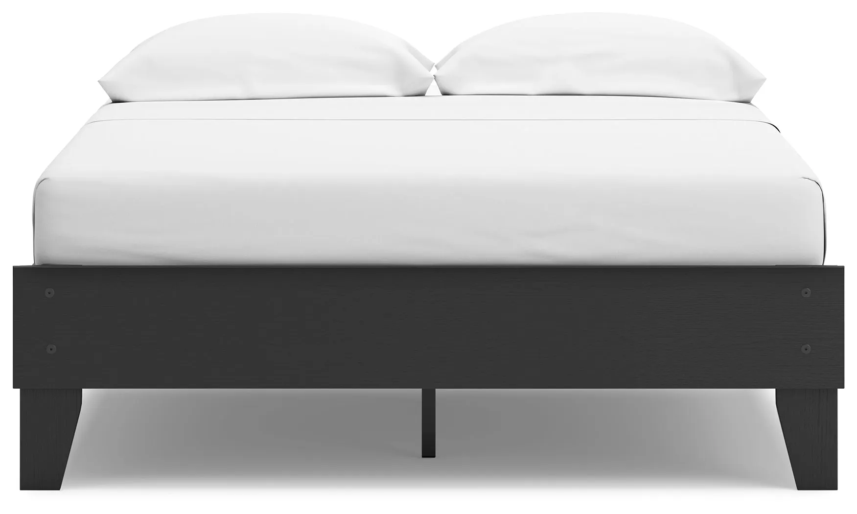 Socalle Full Platform Bed with Dresser and Nightstand in Black