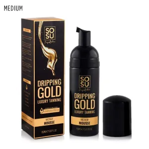 SOSU Dripping Gold Luxury Tanning Mousse - Medium