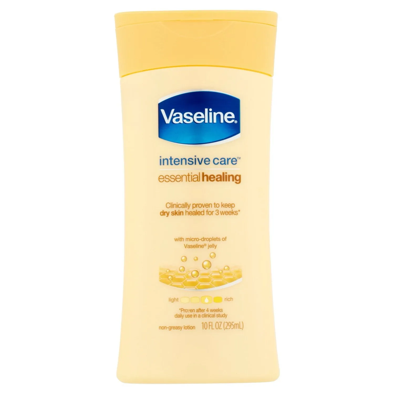 Vaseline Intensive Care Essential Healing Non Greasy Body Lotion All Skin Type, 10 fl oz