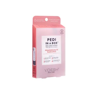 Voesh 4 Step Pedi-in-a-Box Pomegranate Radiance